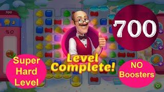 HomescapesLevel 700 - [13 moves] [2021] [HD] solution of Level 700 Homescapes[No Boosters]