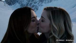 russian lesbian kissing