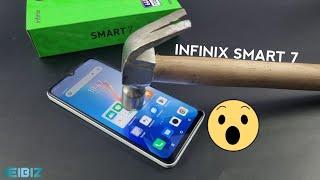 Infinix Smart 7 Screen Scratch Test ️