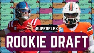 NEW Dynasty SuperFlex Rookie Mock Draft (During NFL OTAs) | 2025 Dynasty Fantasy Football Strategy