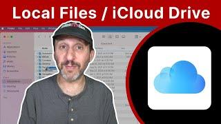 Storing Files Locally When Using iCloud Drive