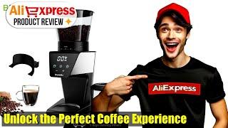 Upgrade Your Coffee Experience with the BioloMix Automatic Burr Mill Electric Coffee Grinder -