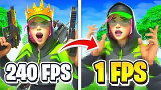 JEDER KILL = WENIGER FPS in Fortnite! 