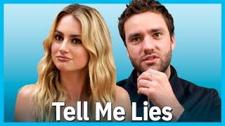 TELL ME LIES' Grace Van Patten & Jackson White break down the Season 2 premiere battles | TV Insider