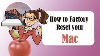  How to : Factory Reset / Hard Reset your MacBook