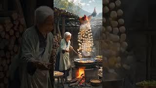 A egg grandmother has a eate that egg cooking of eggs  #ai​ #grandmother​ #egg​ #eate