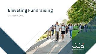 Elevate Your Fundraising With Fundraising Fundamentals