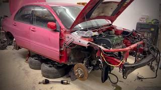 EVO 8 Build - Brake Hose Upgrade & FMIC Questions - Boosted Films Build