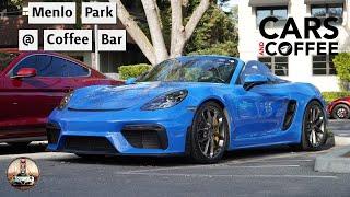 Menlo Park Cars & Coffee at Coffee Bar