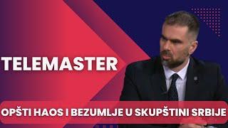 TELEMASTER - Gradonacelnik Micin - "Ovo sto se desilo u Skupstini Srbije je jedno bezumno nasilje!"