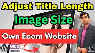 Adjust Woocommerce Product Title Length & Image size | Make Money Online from Own Ecommerce Website