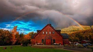 Аляска.Игл-Ривер. Антиохийская православная церковь.Alaska. Eagle River. Antiochian Orthodox Church