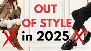 STOP WEARING these Shoe Trends in 2025 for Women Over 50