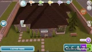 The Sims FreePlay /House tour part:2