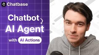 Turn your AI Chatbot into an AMAZING AI Agent (with AI Actions)