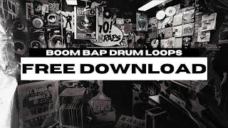 ROYALTY FREE ALL TIME HIP HOP/BOOM BAP DRUM LOOPS