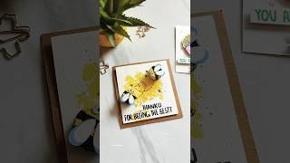 Cute Bee card #art #viralvideo #easy #diy #bee