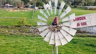 DJI Mavic Mini cinematic views of Camden Town Farm, Camden NSW  Australia