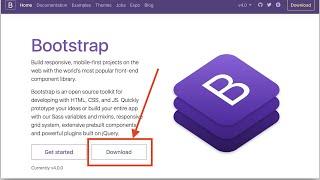 How to Download and Install Bootstrap 5 on Window 10