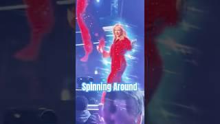 Kylie Minogue Spinning Around in Slow Mo 8 April 2025 #kylieminogue #tension #washingtondc