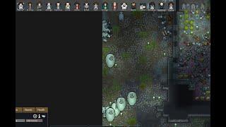 RimWorld 2021 07 02 - vs 14 centipedes, Uranium slug turrets firework showtime record