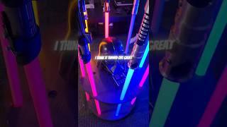 How I made a carousel to hold my lightsabers! It was very inexpensive!