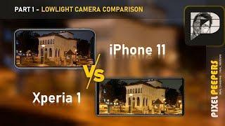 Sony Xperia 1 VS iPhone 11 - Low light camera comparison (surprise surprise! )