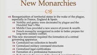 New Monarchies APEH