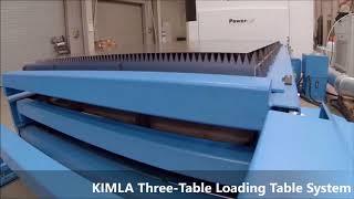 KIMLA Three Table Loading Table System