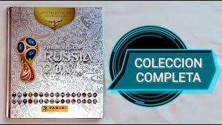 Álbum FIFA Copa Mundial [Rusia 2018] | Platinum Edition | Con Actualización | Panini | Completo 100%