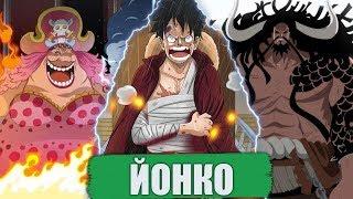 Йонко   Ёнко  Аниме Ван Пис   Anime One Piece Луффи тоже Йонко