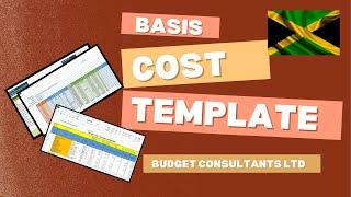 Basic Bill of Quantity cost template