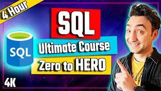 SQL Tutorial for Beginners [Ultimate Full Course] - From Zero to HERO