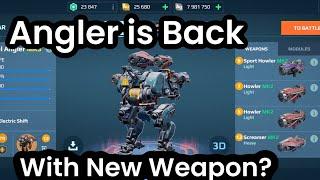 The Stronges Angler with New SONIC WEAPON | War Robots Gameplay