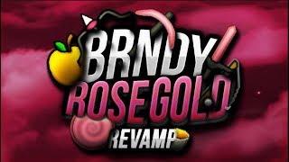 ¡¡Brndy Rose Gold Revamp Pack PVP 1.8/1.7|Sube FPS-GlaringMC!!