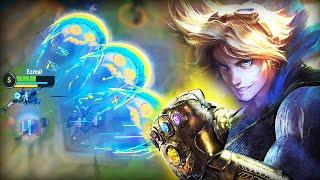 AP Ezreal but he uses Thanos' Gauntlet (19 Kills) - Wild Rift Unbound Frenzy Gameplay