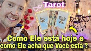 Como ele está hoje e como ele acha que você está ?Rei do oraculo hoje- tarot de hoje. ele hoje tarot