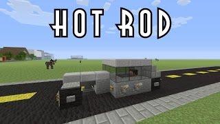 Minecraft Vehicle Tutorial - Hot Rod