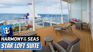 Harmony of the Seas | Star Loft Suite Walkthrough Tour & Review 4K | Royal Caribbean Cruise Line