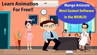 Mango Animate :  Most Easiest Software for Beginners! (Make your own Cartoon Moviesfor FREE!)