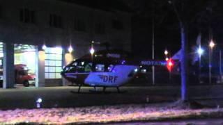 Rettungshubschrauber Christoph Berlin (D-HDSB) Primäreinsatz nach Oranienburg