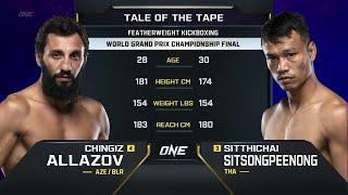 Chingiz Allazov vs. Sitthichai  | ONE Championship Full Fight