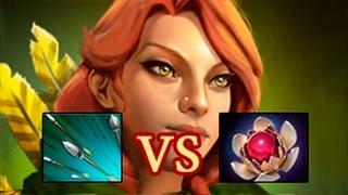 Windranger Focus Fire vs. Lotus Orb