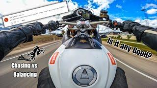 Chasing vs Controlling Wheelies | Is the Tuono bad at wheelies?