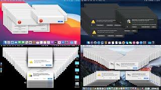 macOS Crazy Error Battle