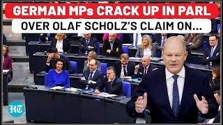 Germany’s Olaf Scholz Humiliated In Parliament; MPs Crack Up Over Chancellor’s Remarks On Economy