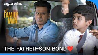 Srikant and Atharv's Father-Son Bond ️ | The Family Man | Prime Video India