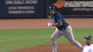 TB@NYY: Young extends Rays' lead with a solo home run