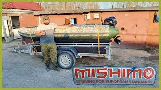 MISHIMO RAPID PRO. MARLIN PROLAIN  20лс. Подготовка к сезону. Перевозка с мотором на прицепе.