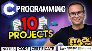  10 Projects for Placement in C Beginner to Advanced (2024)